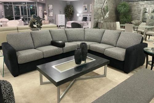 3 Pc. Sectional In Combination Fabric