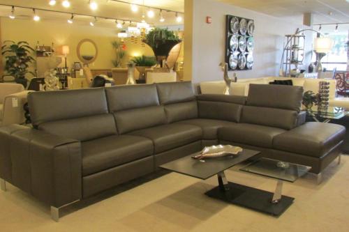 Leather Sectional