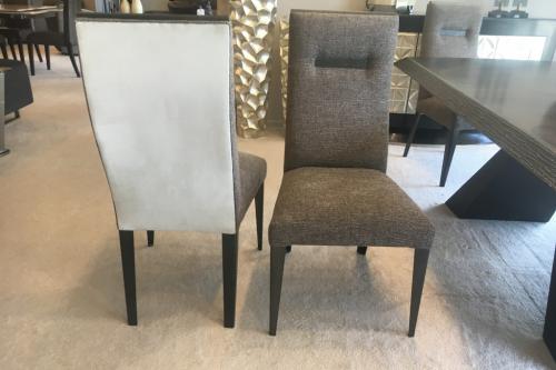 Dining Chairs With Metal trim