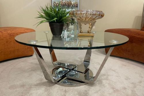 Glass Cocktail Table