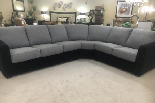 3 Pc. Sectional In Combination Fabric