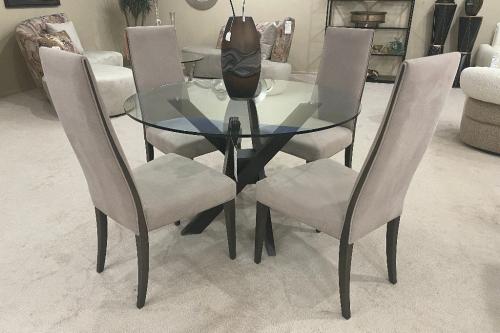 Side Dining Chairs In Birchwood Finish