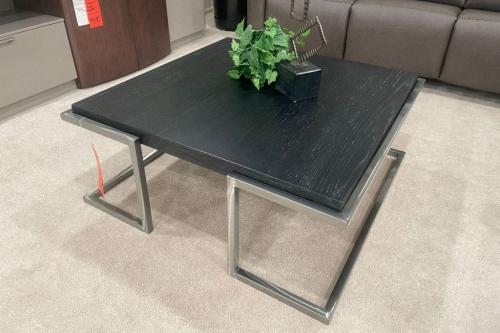 Cocktail Table With Wood Top