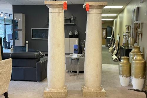 Fossil Stone Columns
