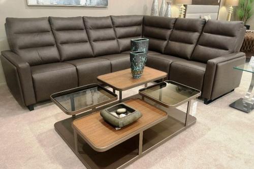 6 Pc. Motion Group In Leather