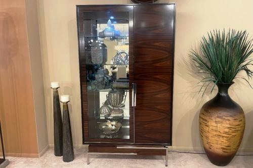 Wood Display Cabinet