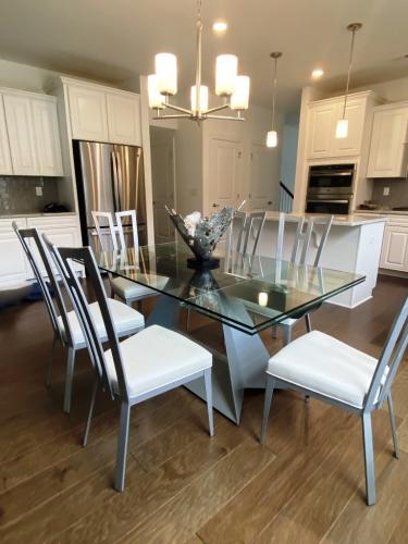 Glass Extension Table & Chairs