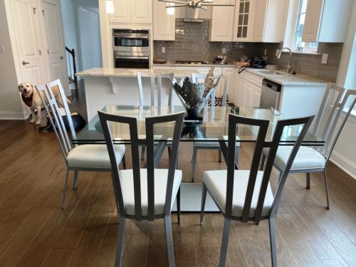 Glass Extension Table & Chairs