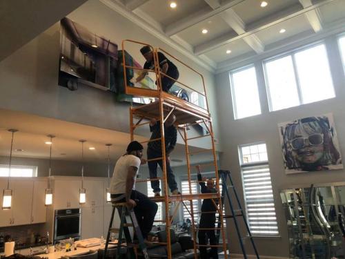 Artwork Installation