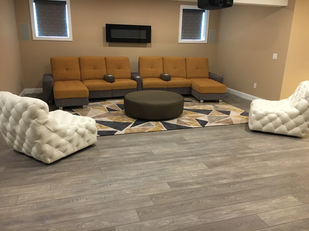 Home Theater Designed By Sheryl Rothman