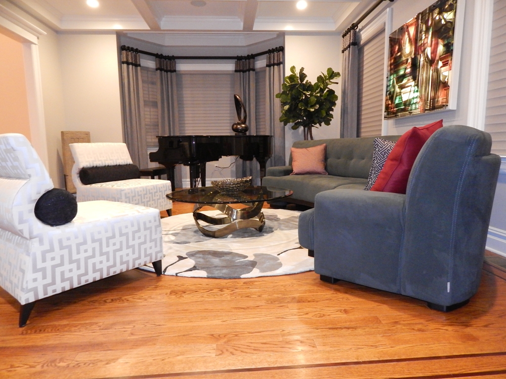 Living Room And Dining Room Designed By Bob Berry