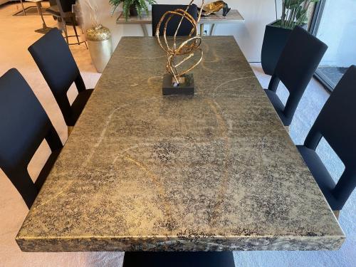 Metal Dining Table & Chairs