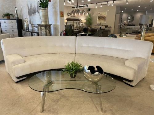 2 Pc. Curved Sectional