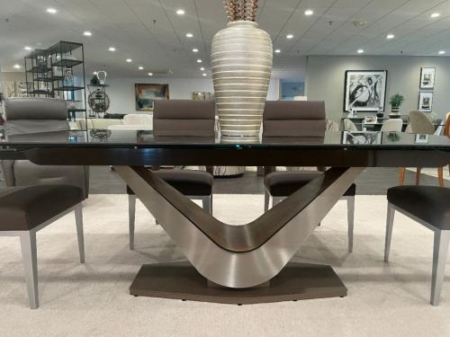 New! Extension Dining Table With Ceramic Top