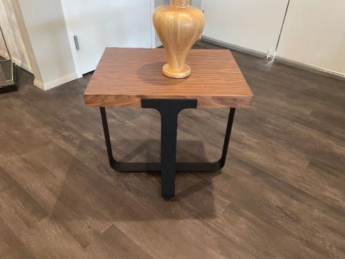 End Table With Wood Top