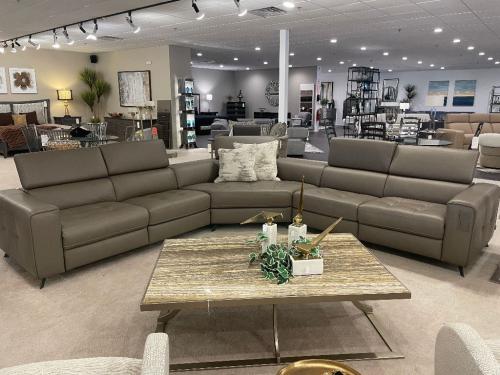 3 Pc. Leather Sectional