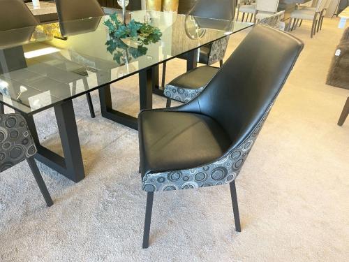 Dining Chairs In Combination Fabric