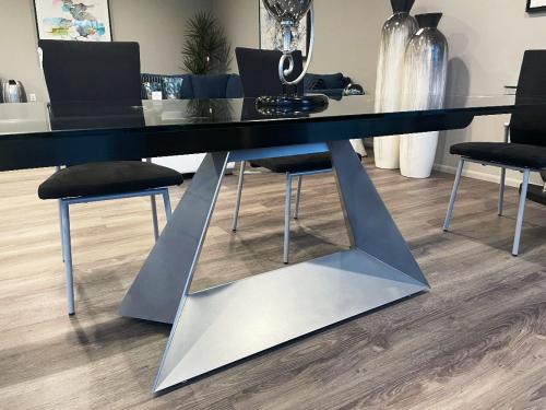 Glass Extension Table