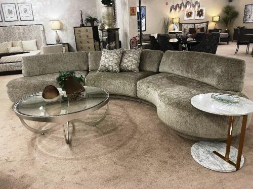 3 Pc. Curved Sectional