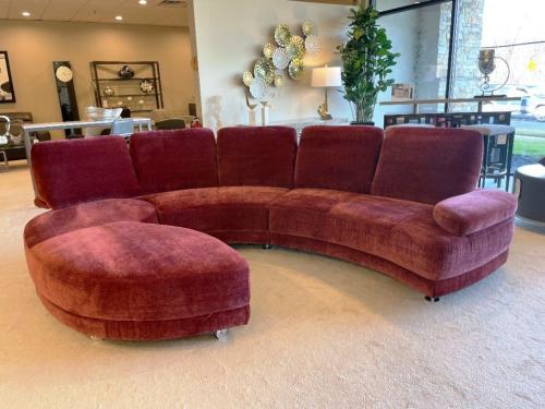 3 Pc. Sectional With Pivotal Ottoman