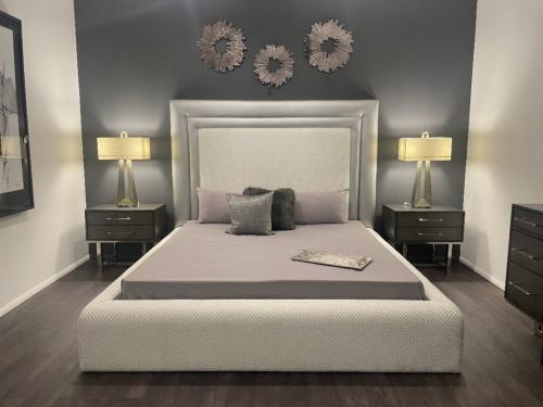 Upholsaterd King Bed