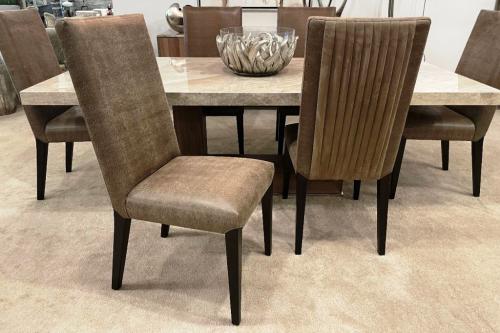 Dining Chairs With Pleated Back